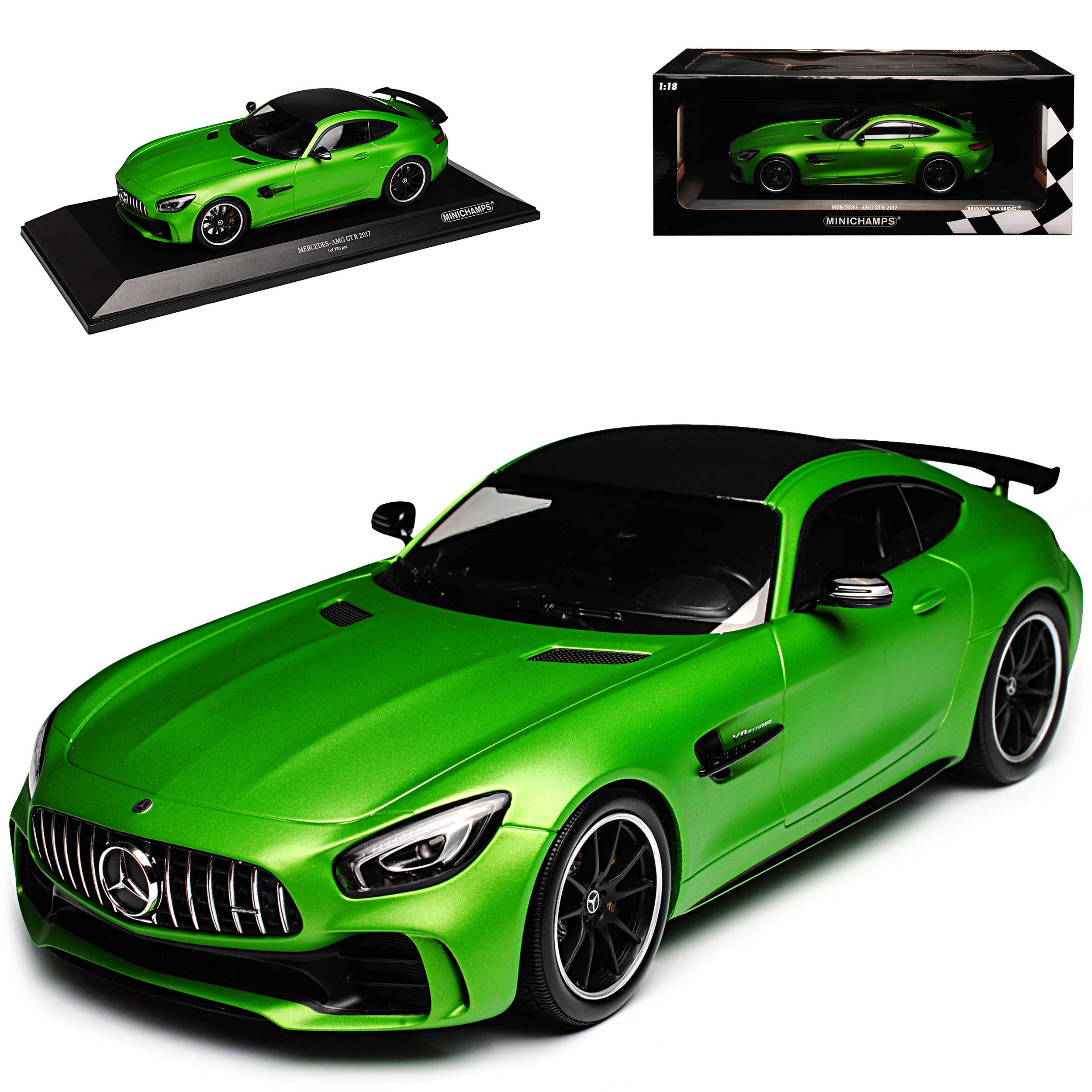 alles-meine.de GmbH Mercedes-B AMG GT R Coupe Matt Grün Ab 2014 1